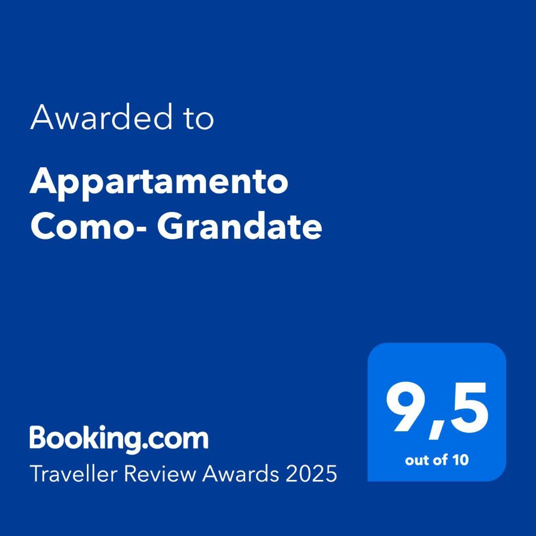 Appartamento Como- Грандате Экстерьер фото